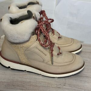 Women's Tan Hiking Boots by Cole Hann size 7.5